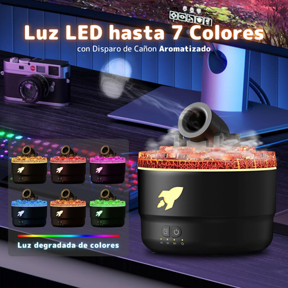 Humidificador Cañón Ambiente Relajante